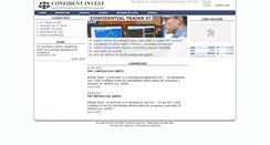 Desktop Screenshot of confidentinvest.ro